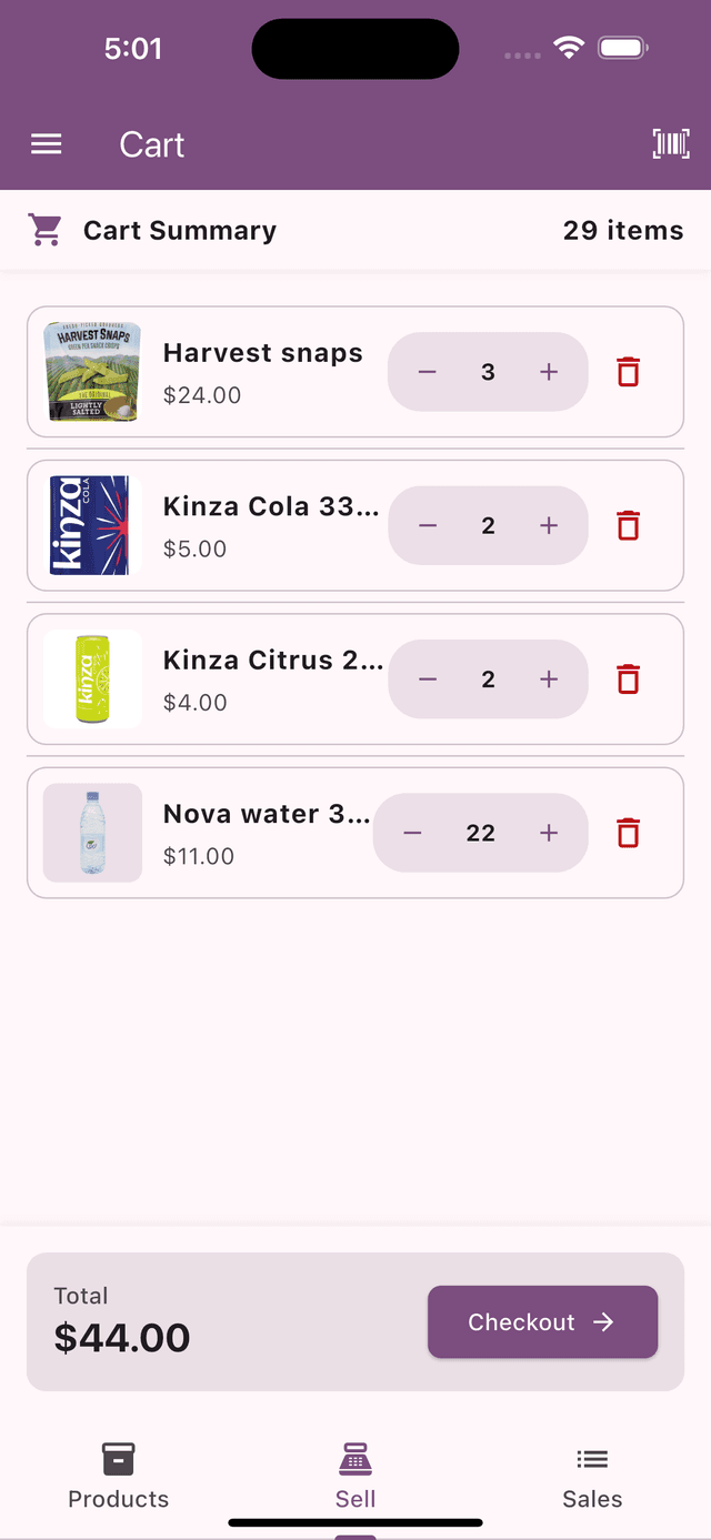App screen 7
