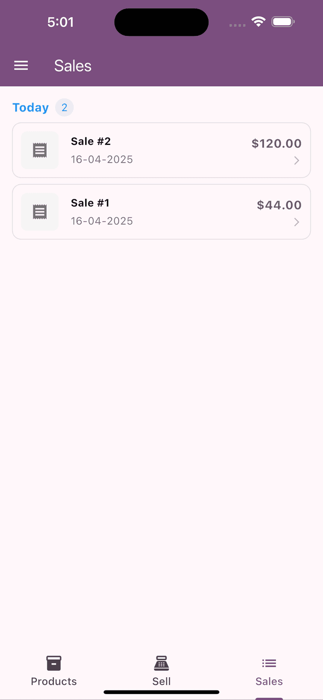 App screen 8
