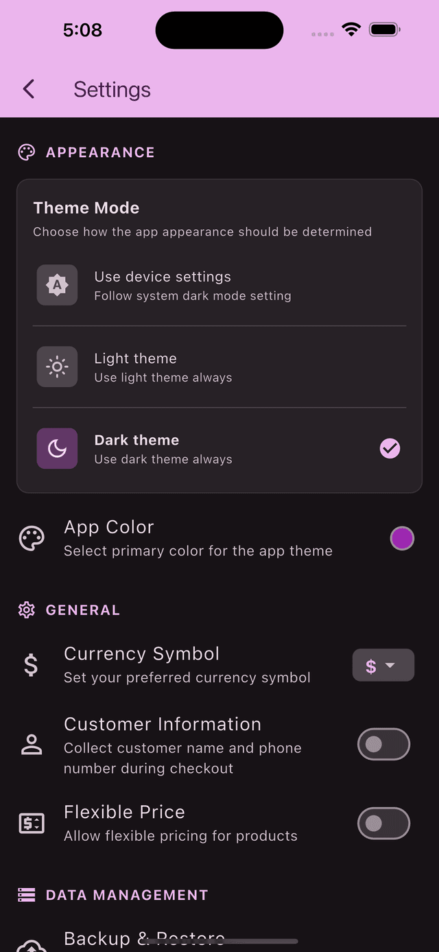 App screen 11